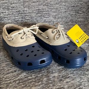 Islander Crocs - Moccasin style (new w/ tags)